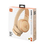 JBL Live 670NC, On-Ear belaidės triukšmą slopinančios ausinės su mikro - Šoninis kampas su ausinių pakuote