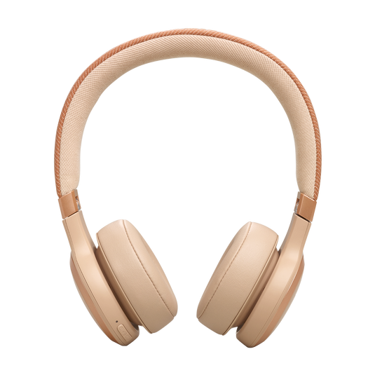 JBL Live 670NC, On-Ear belaidės triukšmą slopinančios ausinės su mikro - Ausinės su tekstiliniu lankeliu ir odiniais kaušeliais