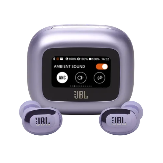 JBL Live Buds 3, In-Ear belaidės triukšmą slopinančios ausinės, su išmaniu dėklu, belaidžiu krovimu