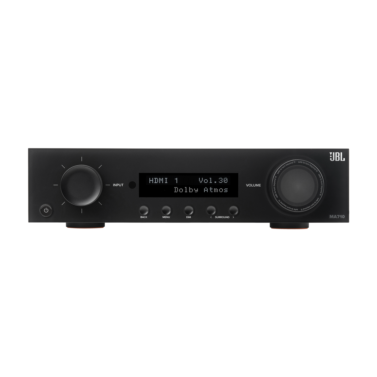 JBL MA710, 7.2 kanalo 8K namų kino resyveris su Dolby Atmos ir DTS:X