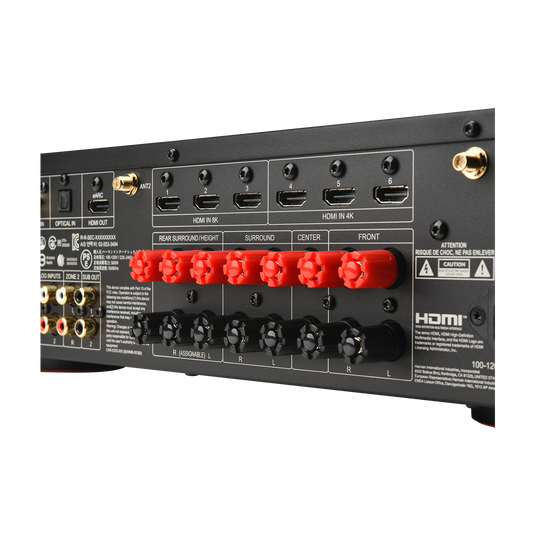 JBL MA710, 7.2 kanalo 8K namų kino resyveris su Dolby Atmos ir DTS:X