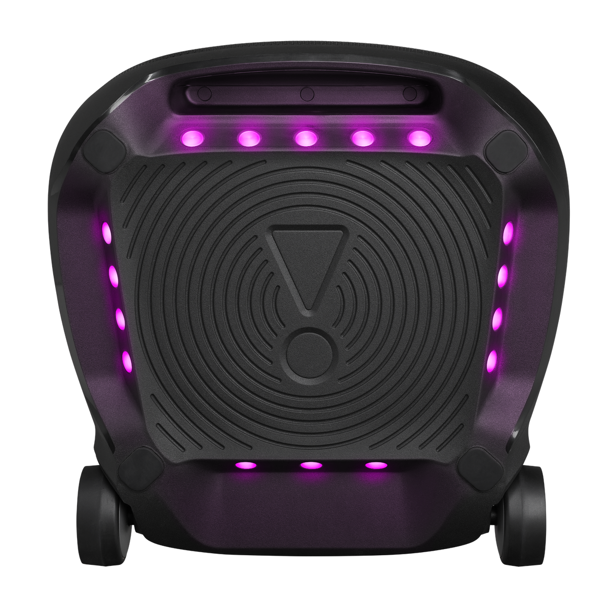 JBL PartyBox Ultimate, galinga nešiojama garso kolonėlė, 1100W - Apačios pusės apšvietimas su ratukais