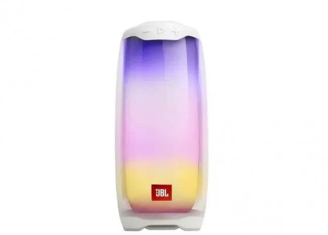 JBL Pulse 4 Nešiojama belaidė Bluetooth garso kolonėlė (įvairių spalvų - Šoninis vaizdas su spalvota šviesos projekcija