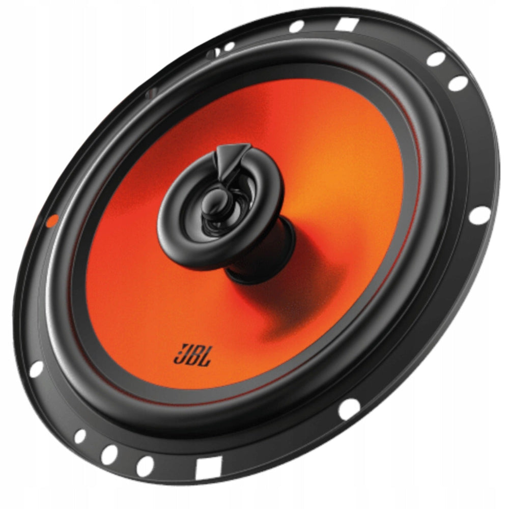 JBL Stage1 62f, 16.5 cm koaksialiniai garsiakalbiai - Oranžinis garsiakalbio kūgis su JBL logotipu