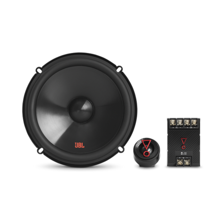 JBL Stage3 607CF, komponentiniai garsiakalbiai - garsiakalbis, aukštų dažnių garsiakalbis, filtras su jungtimis