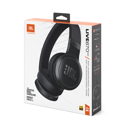 JBL Live 670NC, On-Ear belaidės triukšmą slopinančios ausinės su mikrofonu