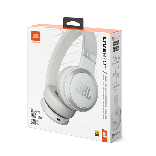 JBL Live 670NC, On-Ear belaidės triukšmą slopinančios ausinės su mikrofonu