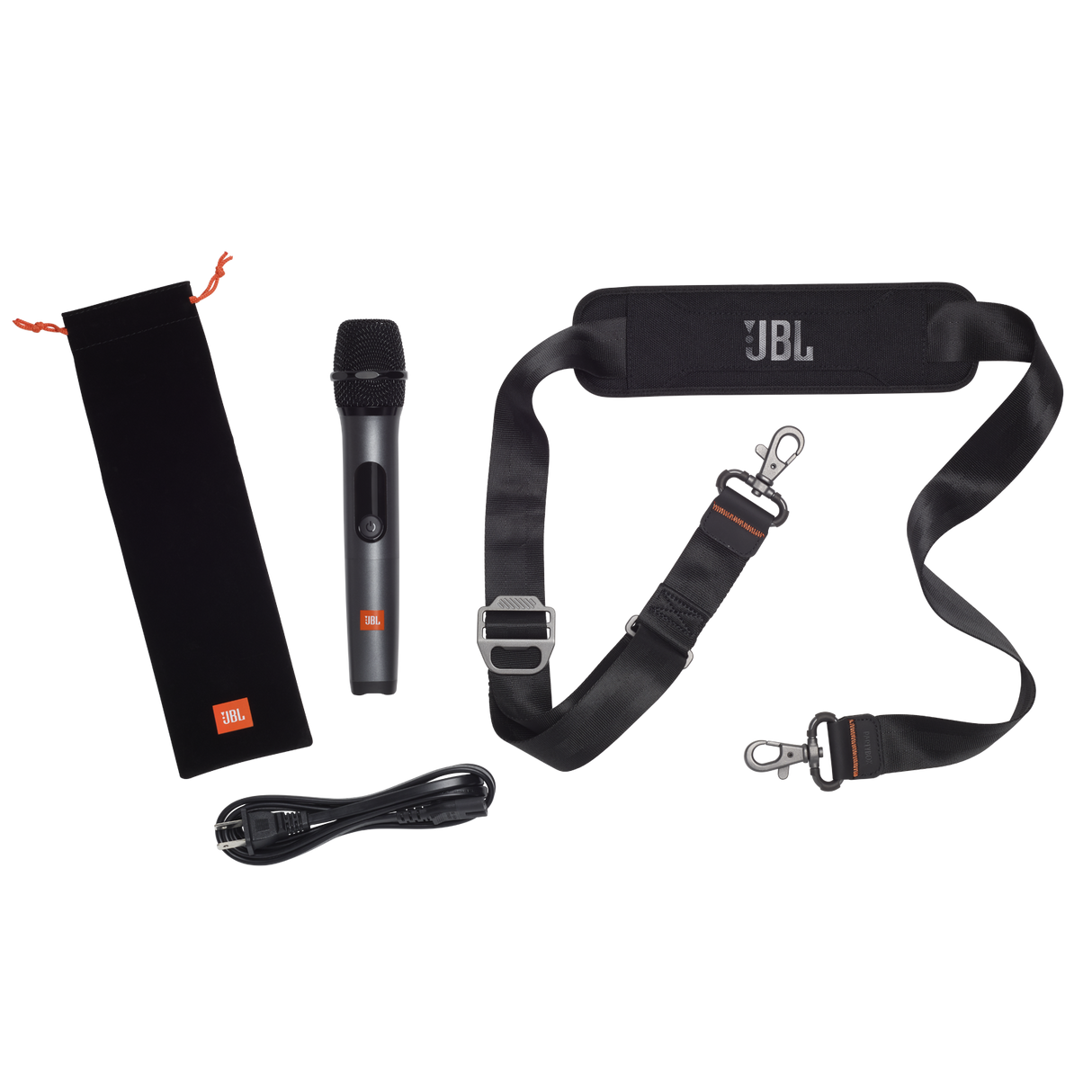 JBL PartyBox On-The-Go, nešiojama garso kolonėlė su mikrofonu