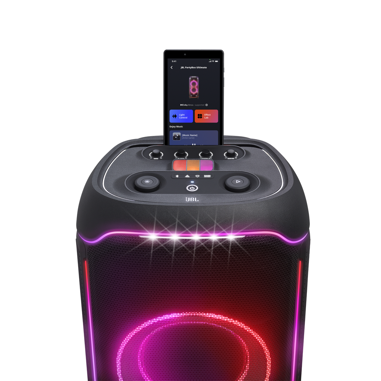 JBL PartyBox Ultimate, galinga nešiojama garso kolonėlė, 1100W