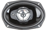JVC, CS-DR6930, 15x23 cm /6x9" 2-juostų koaksialiniai garsiakalbi - Garsiakalbio vidinė dalis su trimis atramomis