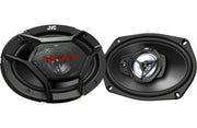 JVC, CS-DR6930, 15x23 cm /6x9" 2-juostų koaksialiniai garsiakalbi