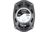 JVC, CS-DR6940, 15x23 cm /6x9" 2-juostų koaksialiniai garsiakalbi - Garsiakalbio galinė dalis su etiketėmis