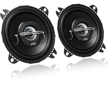 JVC, CS-J420X, 10 cm /4" 2-juostų koaksialiniai garsiakalbiai