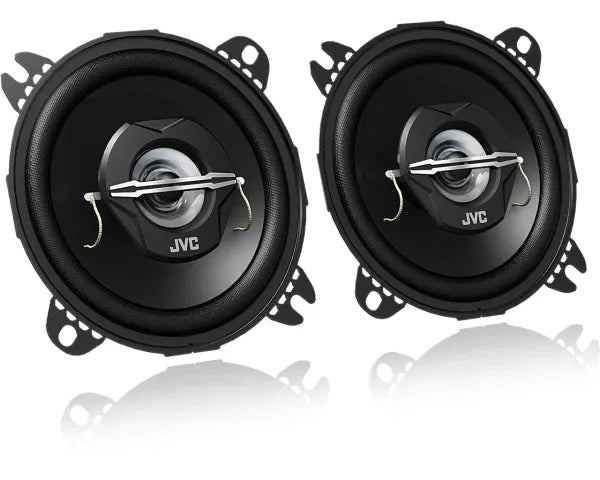 JVC, CS-J420X, 10 cm /4" 2-juostų koaksialiniai garsiakalbiai