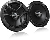 JVC, CS-J620, 16 cm /6.5" 2-juostų koaksialiniai garsiakalbiai