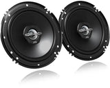 JVC, CS-J620X, 16 cm /6.5" 2-juostų koaksialiniai garsiakalbiai