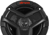 JVC, CS-V518, 13 cm /5.25" 2-juostų koaksialiniai garsiakalbiai - juodas garsiakalbis su raudonu logotipu