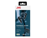 JVC, HA-A9T-AE, juodos/mėlynos sp. dinaminės ausinės - ausinės su įkrovimo dėklu pakuotėje