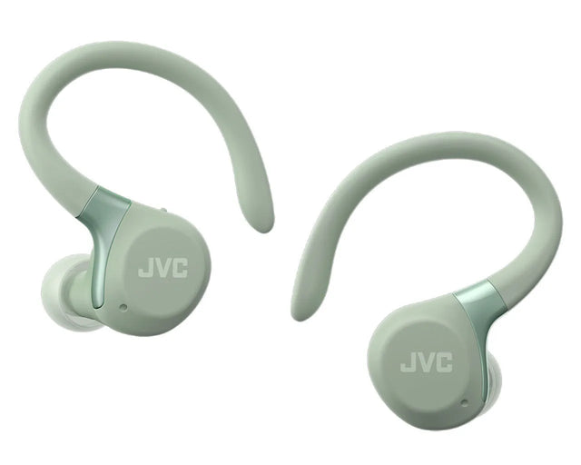 JVC, HA-EC75T-GU, žalios sp. dinaminės ausinės