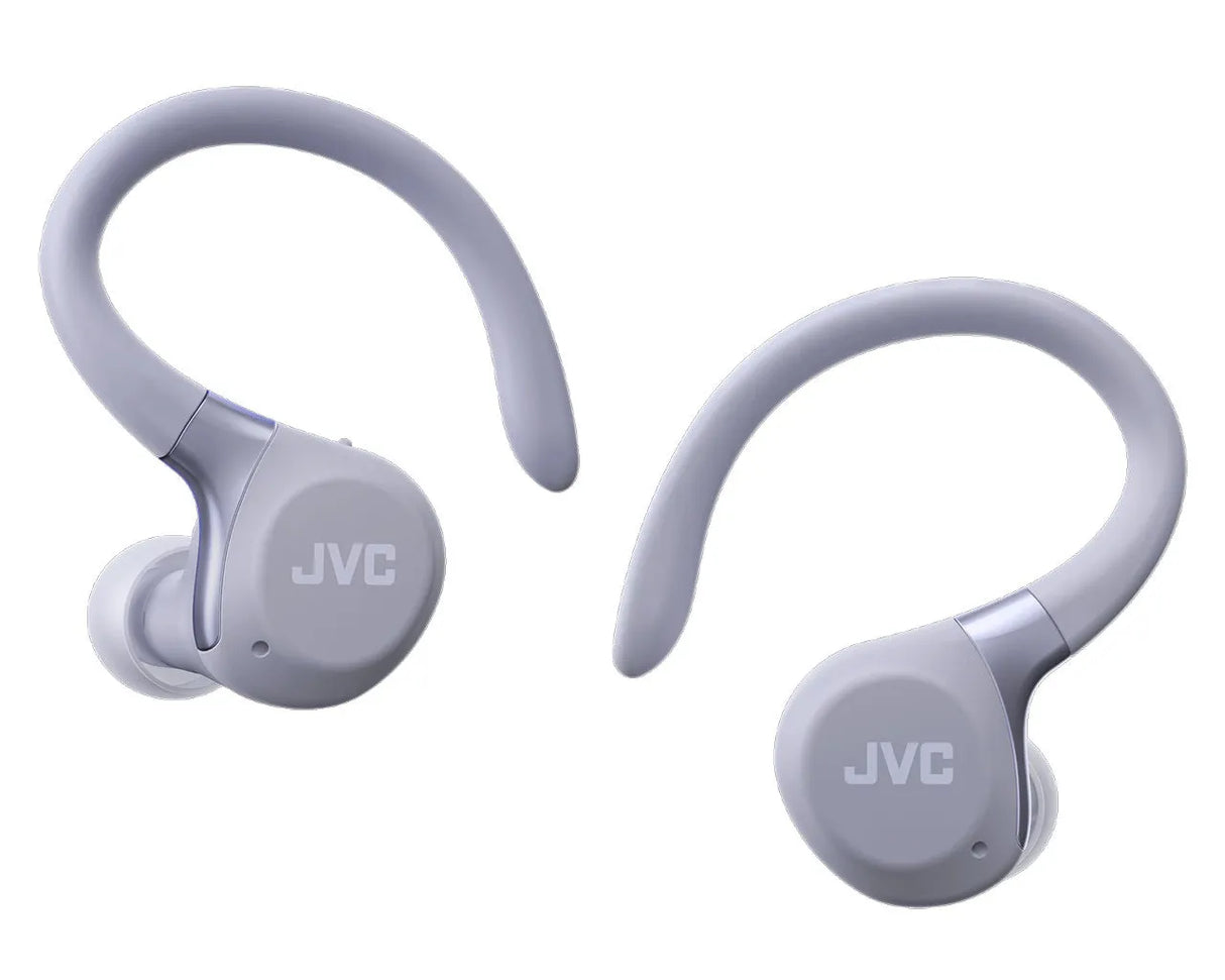 JVC, HA-EC75T-VU, purpurinės sp. dinaminės ausinės