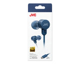JVC, HA-FR29UC-AU, mėlynos sp. dinaminės ausinės - USB Type-C jungtis ir Hi-Res Audio ženklas