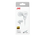 JVC, HA-FR29UC-WU, baltos sp. dinaminės ausinės - USB Type-C jungtis ir Hi-Res Audio logotipas