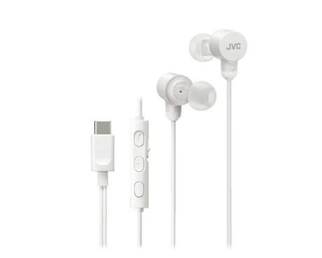 JVC, HA-FR29UC-WU, baltos sp. dinaminės ausinės