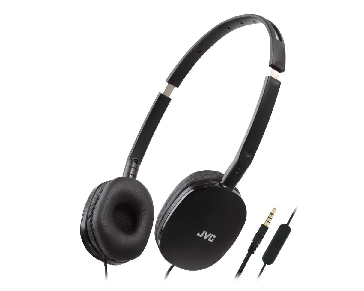 JVC, HA-S160MBU, juodos sp. dinaminės ausinės