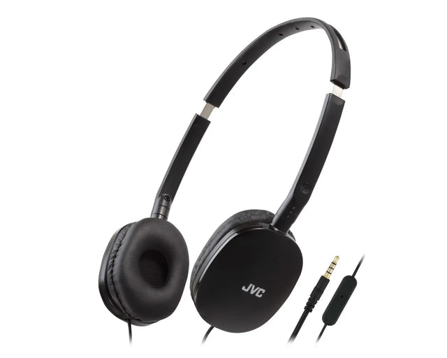 JVC, HA-S160MBU, juodos sp. dinaminės ausinės