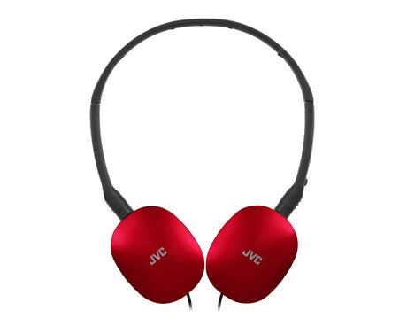 JVC, HA-S160MRU, raudonos sp. dinaminės ausinės - Raudonos ausinės su JVC logotipu