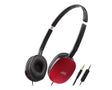 JVC, HA-S160MRU, raudonos sp. dinaminės ausinės