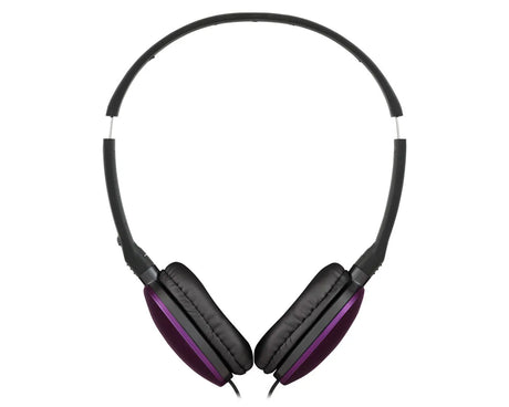 JVC, HA-S160MVU, violetinės sp. dinaminės ausinės - Šoninis vaizdas su violetinėmis detalėmis