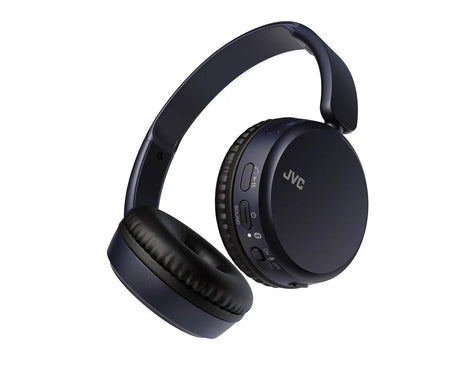 JVC, HA-S36W-AU, mėlynos sp. dinaminės ausinės, mikrofonas