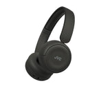 JVC, HA-S59W-BU, matinės juodos sp. dinaminės ausinės, mikrofonas - Šoninis vaizdas su jungtimis ir mygtukais