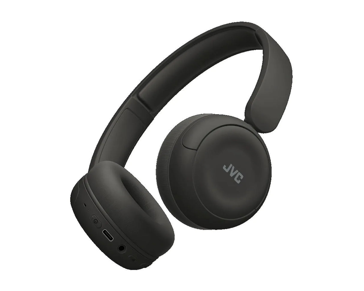 JVC, HA-S59W-BU, matinės juodos sp. dinaminės ausinės, mikrofonas