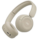 JVC, HA-S59W-CU, matinės smėlio sp. dinaminės ausinės, mikrofonas