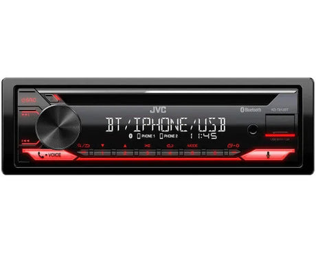 JVC KD-T812BT, CD/USB MP3/WMA automagnetola su AUX įėjimu
