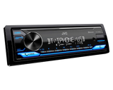 JVC KD-X382BT, automobilinė magnetola - Didelis valdymo ratukas ir mėlynai apšviesti mygtukai