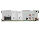 JVC KD-X382BT, automobilinė magnetola - Galinė panelė su jungtimis ir RCA išėjimais