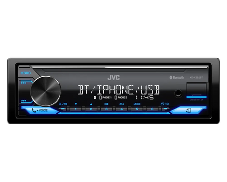 JVC KD-X382BT, automobilinė magnetola