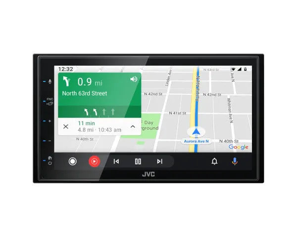 JVC, KW-M560BT 2-DIN AV grotuvas su 6.8" ekranu, Bluetooth - ekranas su navigacijos programa