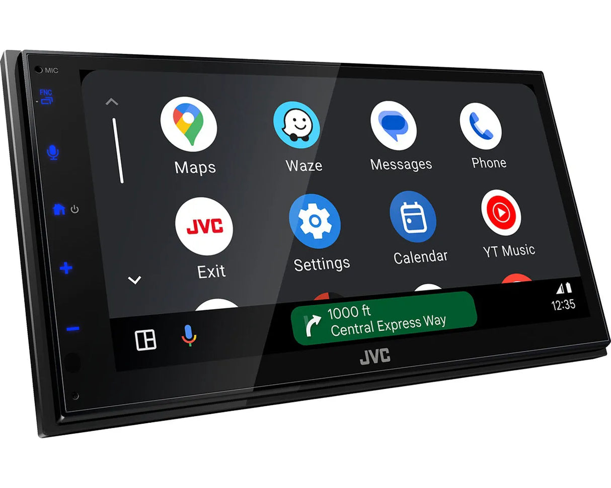 JVC, KW-M695DBW 2-DIN AV grotuvas su 6.8" ekranu, Bluetooth - ekrano vaizdas su programėlėmis ir navigacija