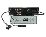 JVC, KW-M695DBW 2-DIN AV grotuvas su 6.8" ekranu, Bluetooth - Galinė panelė su jungtimis ir laidais