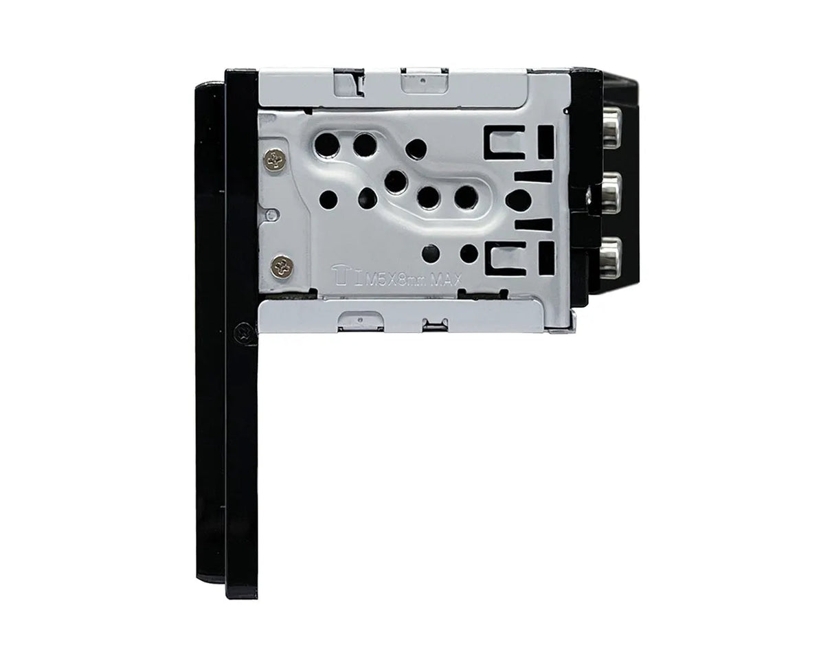 JVC, KW-M695DBW 2-DIN AV grotuvas su 6.8" ekranu, Bluetooth - Galinė dalis su tvirtinimo detalėmis