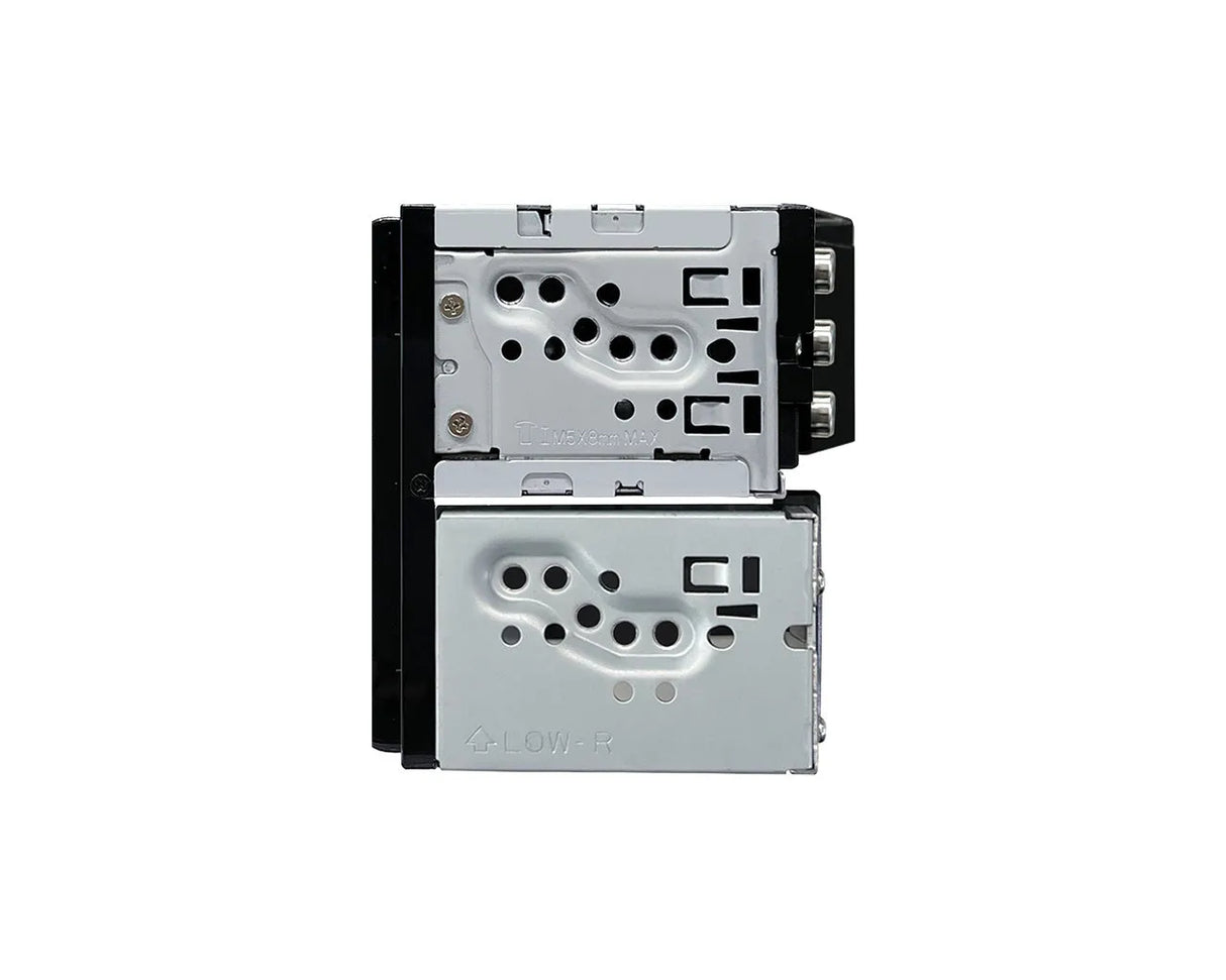 JVC, KW-M695DBW 2-DIN AV grotuvas su 6.8" ekranu, Bluetooth - Galinė panelė su jungtimis