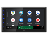 JVC KW-M695DBW, 6.8" multimedija su belaidžiu Apple CarPlay ir Android Auto - Ekrano vaizdas su programėlių piktogramomis