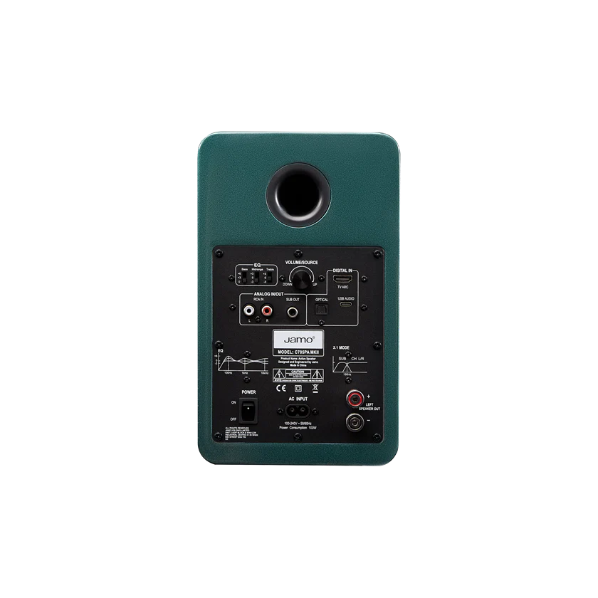 Jamo C705PA MKII, aktyvios lentyninės garso kolonėlės