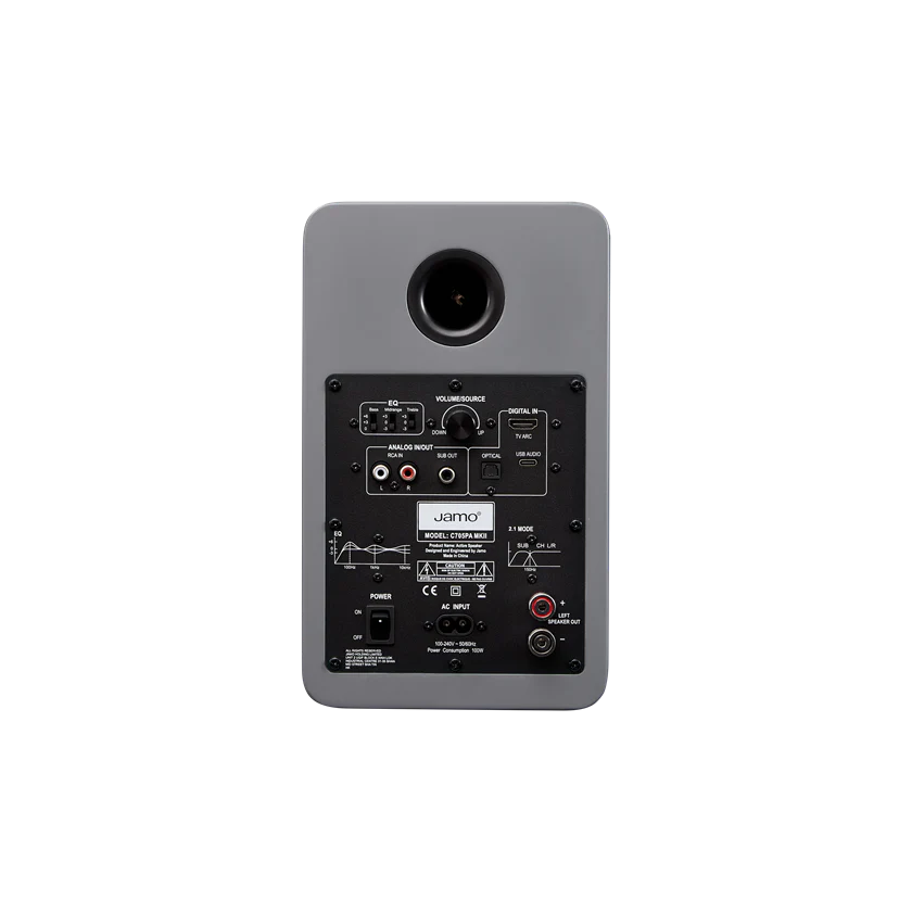 Jamo C705PA MKII, aktyvios lentyninės garso kolonėlės