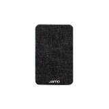 Jamo mini MKII, aktyvios lentyninės garso kolonėlės - audinio tekstūros priekinė dalis su logotipu