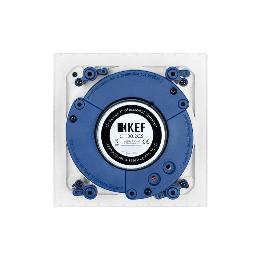 KEF Ci130.2CS, architektūrinis garsiakalbis (montavimo gylis: 77.1mm)